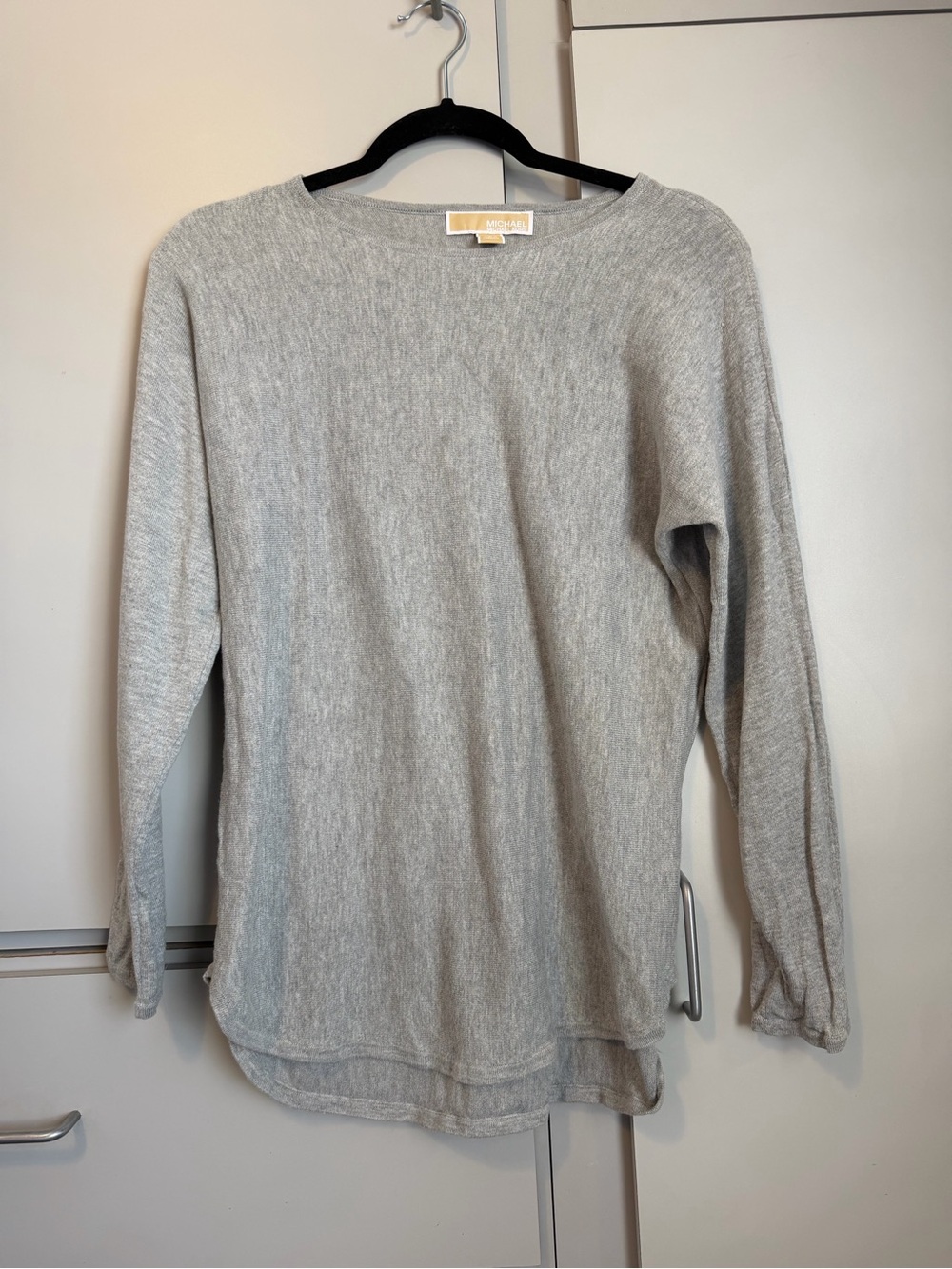 Michael Kors Light Gray Crewneck Sweater